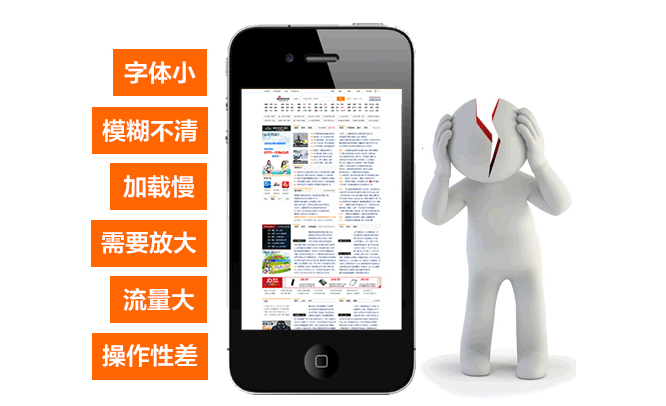 淺談中小企業(yè)營銷型手機(jī)網(wǎng)站制作的幾個好處